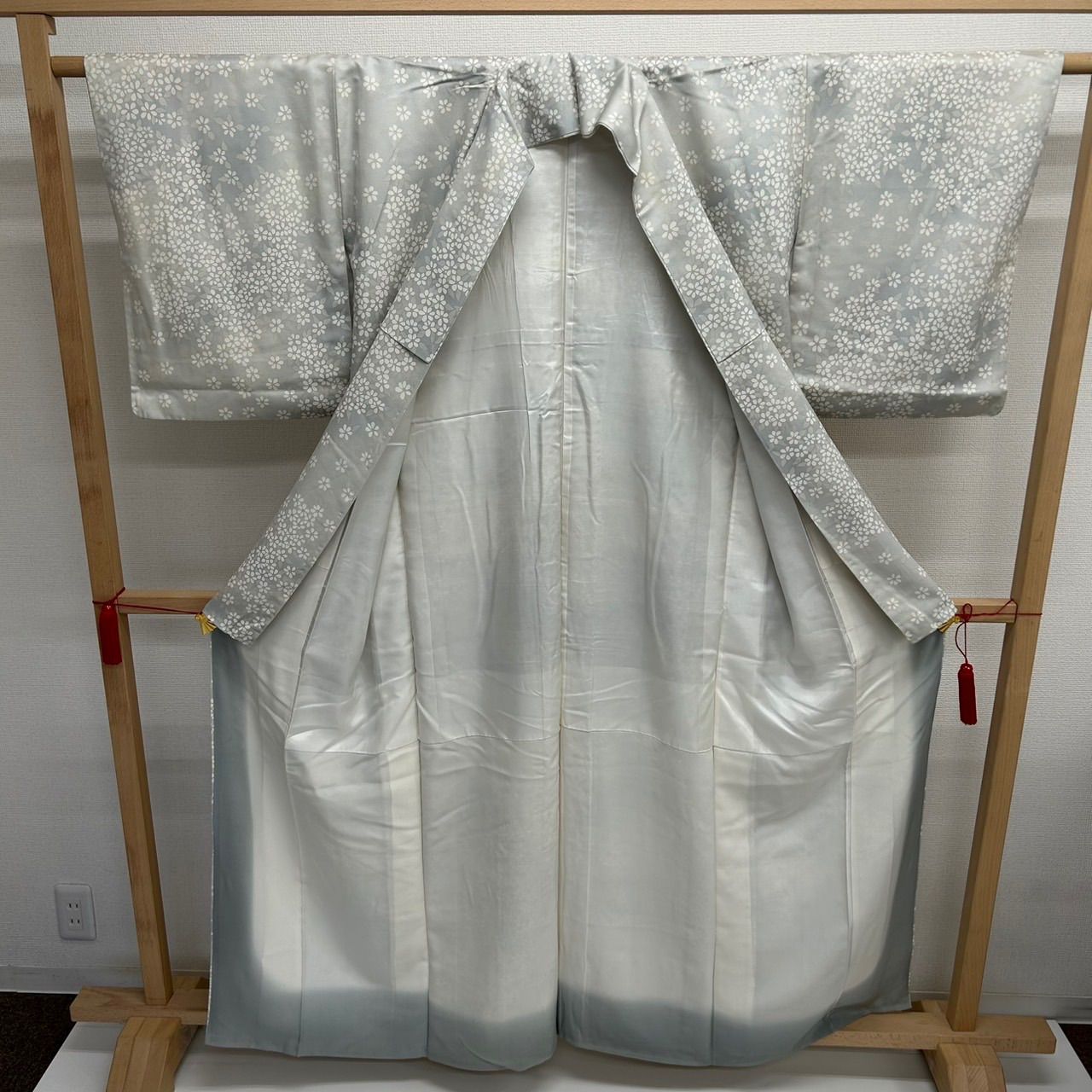 小紋 暈し 美しい花の染め 上質生地 正絹 MK-1740 - メルカリ