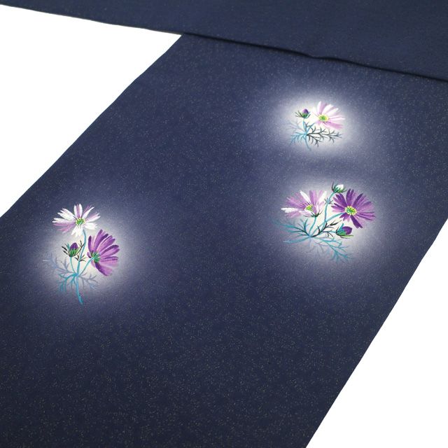 中古】 名古屋帯 リサイクル 前田華清 染色作家 作家物 落款有り 九寸