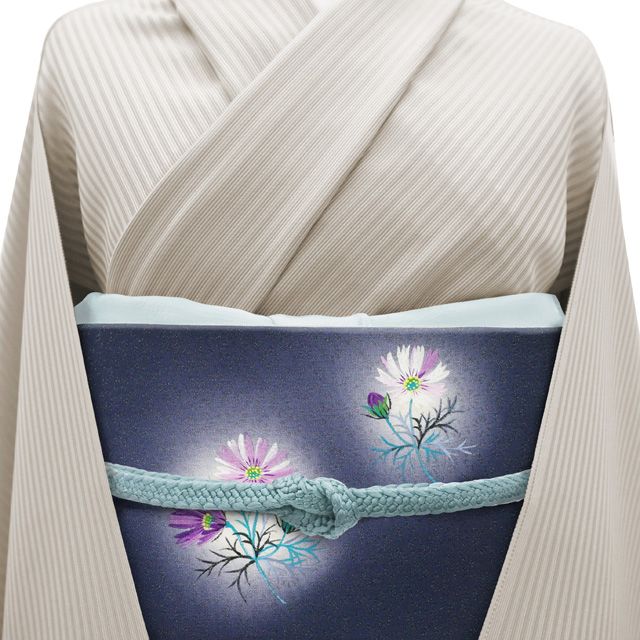 専用帯2893 ●巨匠 染色作家 前田華清 高級 正絹 名古屋仕立て 名古屋帯 中古】 名古屋帯 リサイクル 前田華清 染色作家 作家物 落款有り 九寸