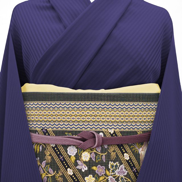 中古】 誉田屋源兵衛 袋帯 リサイクル フォーマル 正絹 金糸 黒 金