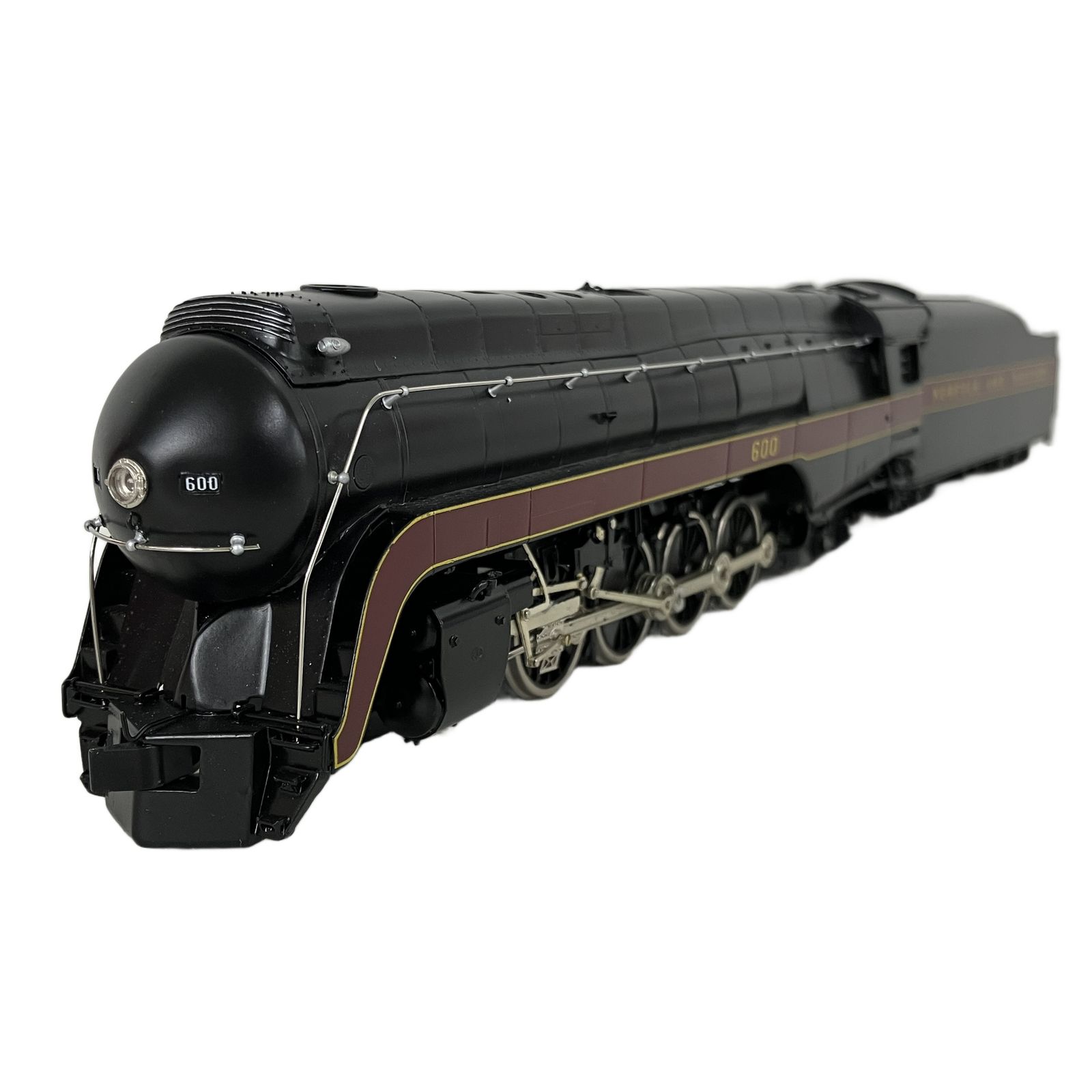 KEY IMPORTS N&W J #600 CLASS 4-8-4 蒸気機関車 鉄道模型 HO 中古