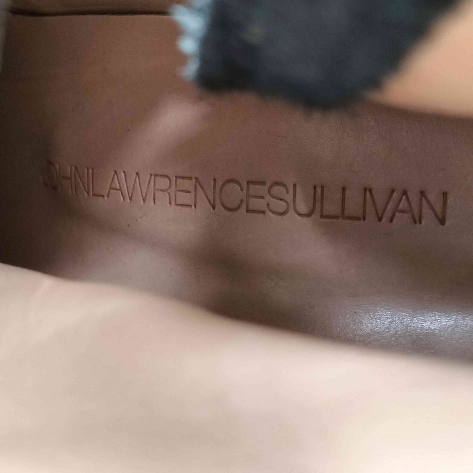  ジョンローレンスサリバン JOHN レースアップ レザーヒールブーツ レディース 25 ブーティ ブーツ