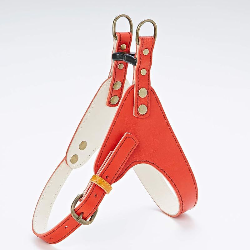 彡アドメイト ADD MATE アンティークレザースタイルハーネス SSサイズ レッド 1