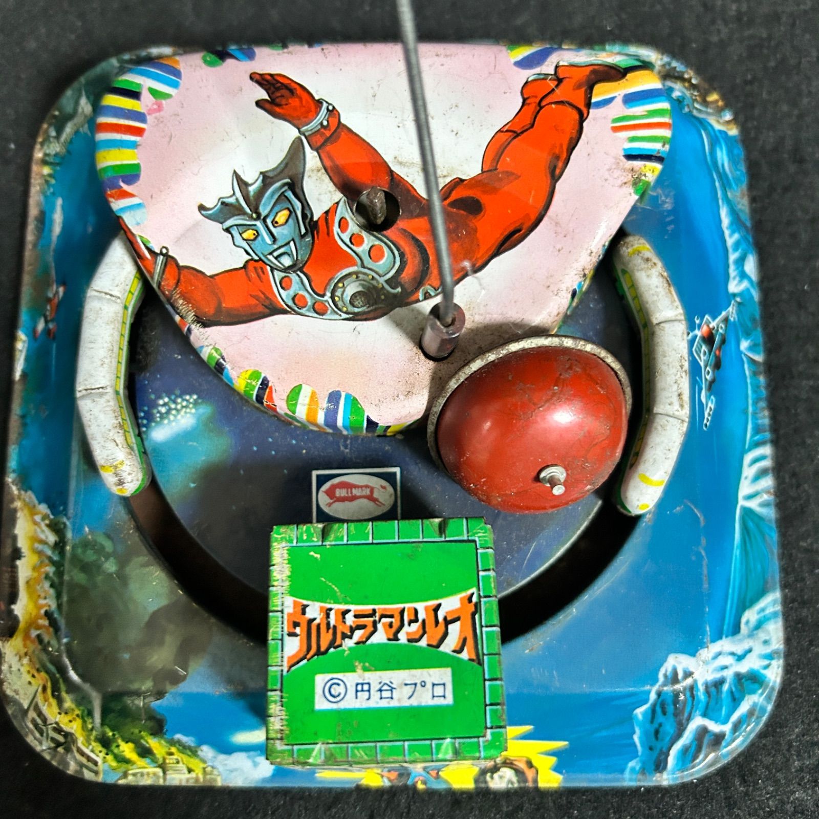 ウルトラマンレオ 電車回り ブリキ 当時物 昭和レトロ フィギュア