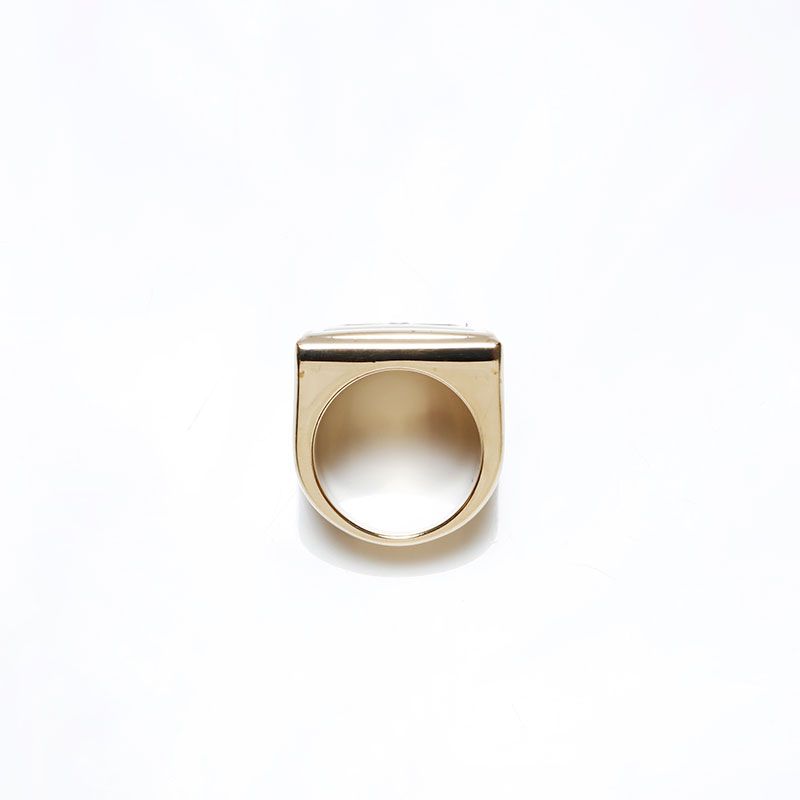 CHANEL シャネル リング・指輪 ココマーク スクエア B21B 12号/52