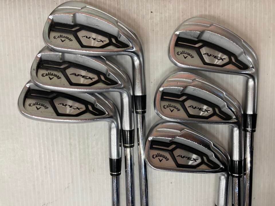 キャロウェイ APEX 2016 NSプロ950GH Sフレックス アイアンセット 中古
