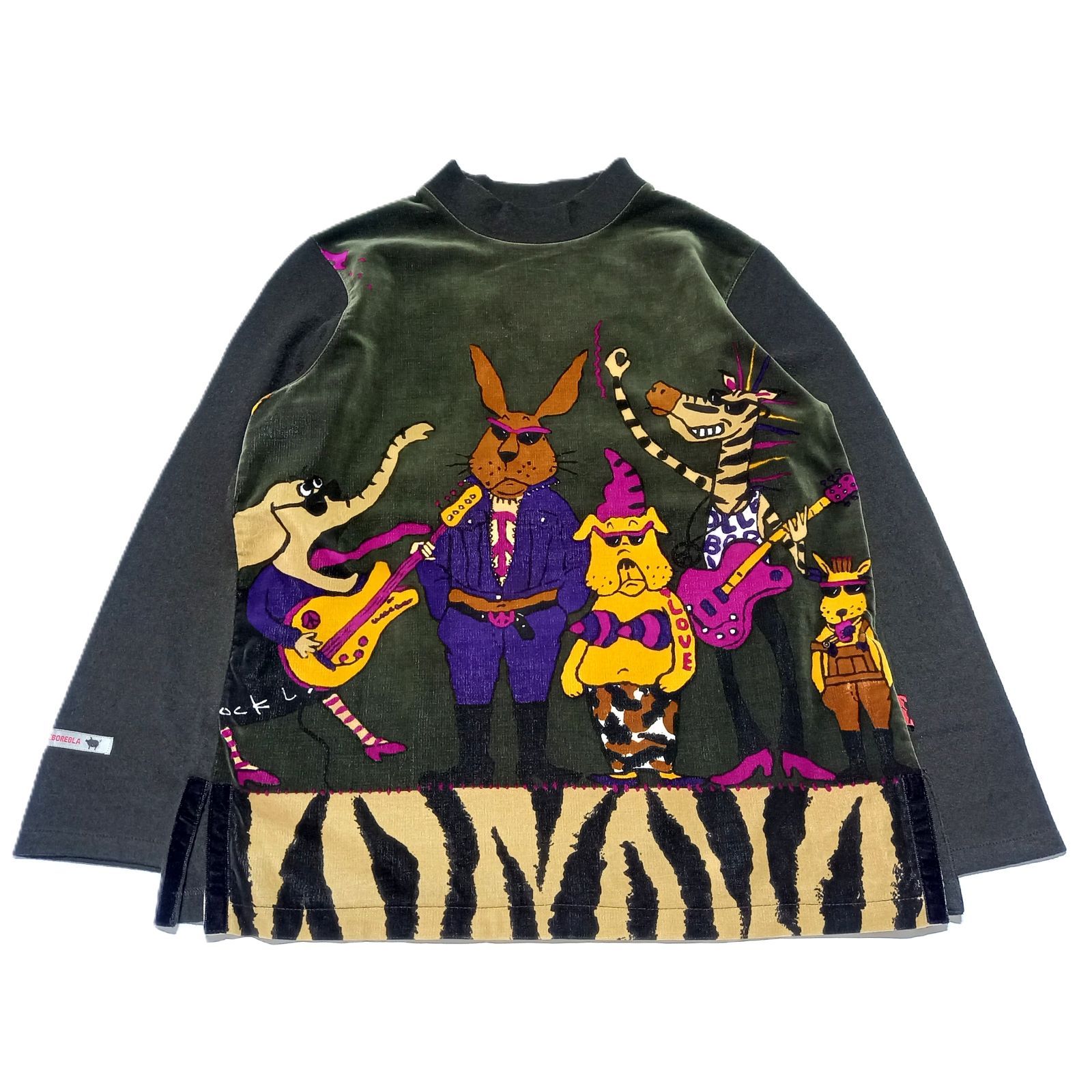 アルベロベロ オレボレブラ ウール チュニック カットソー トップス