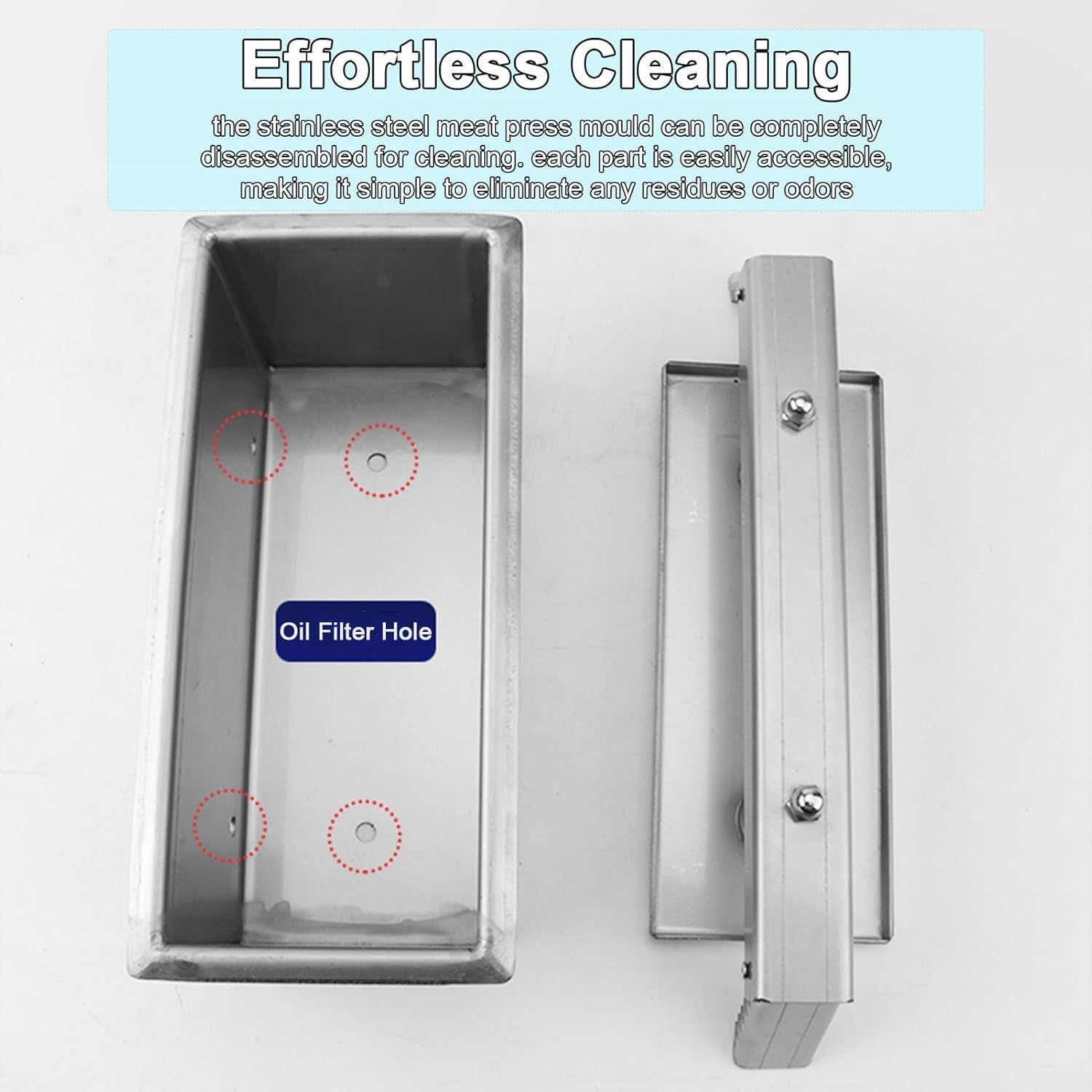 牛肉用の牛肉ブロック作成ボックス 1.5