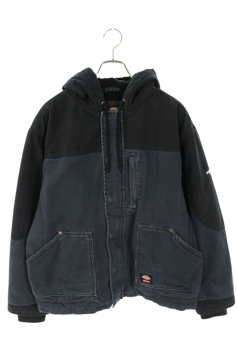 シュプリーム ×ディッキーズ Dickies 25 AW Cordura Hooded Work Jacket コーデュラフーデッドワークブルゾン メンズ L