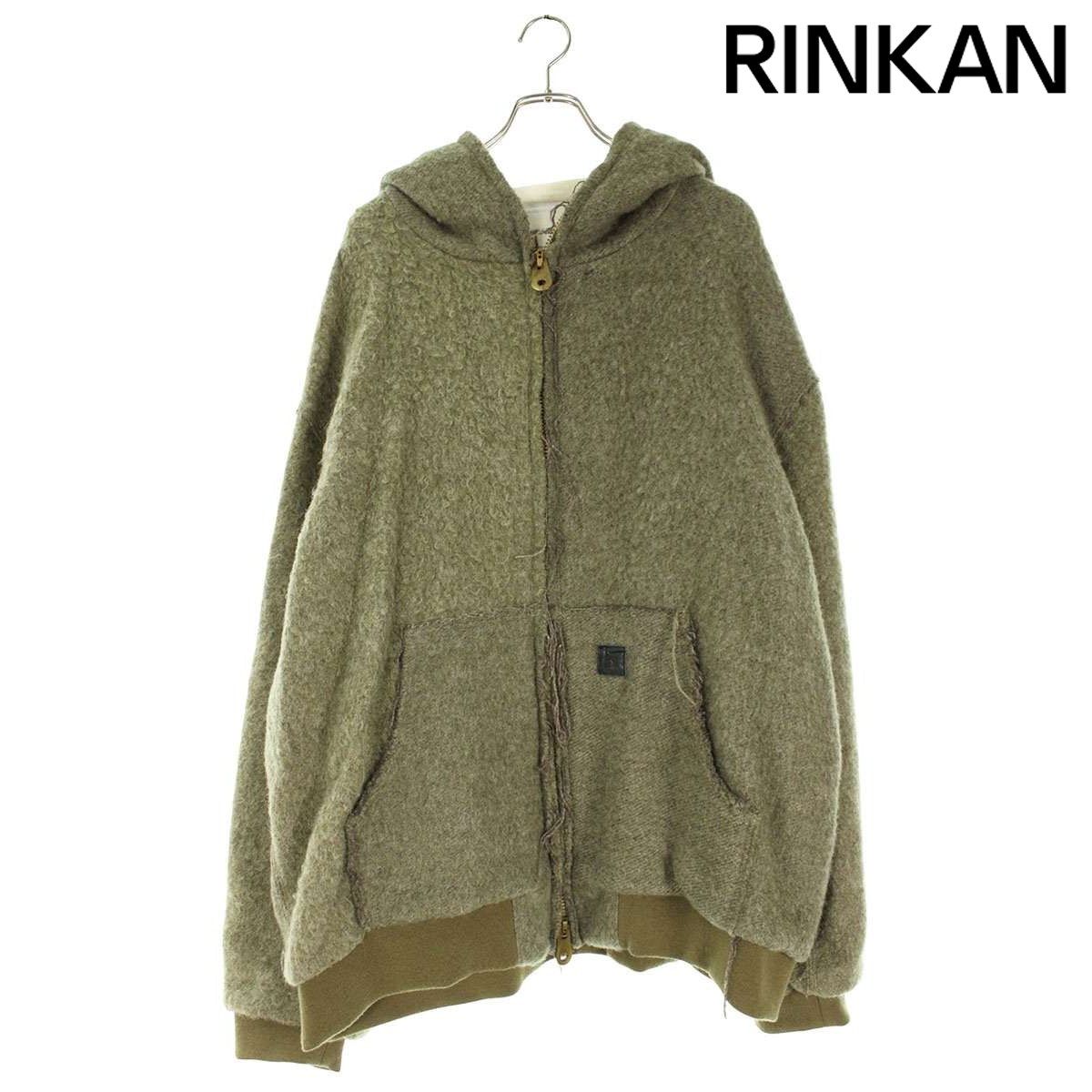 グレートランド NETHERLANDS HOODIE ウールジップアップフーデッドブルゾン メンズ L