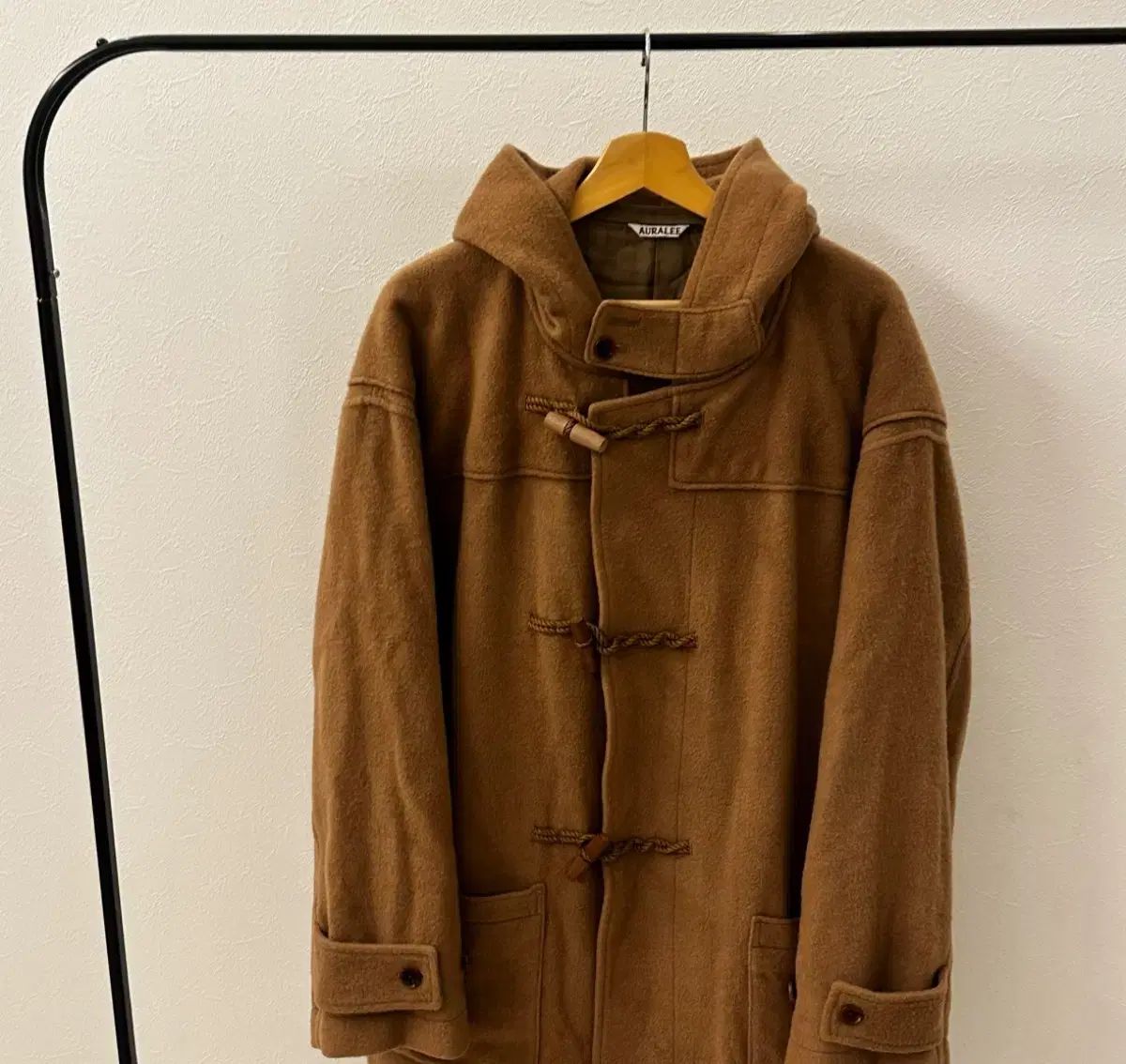 オーラリー キャメル ダッフルコート 5サイズ (A1459) - メルカリ
