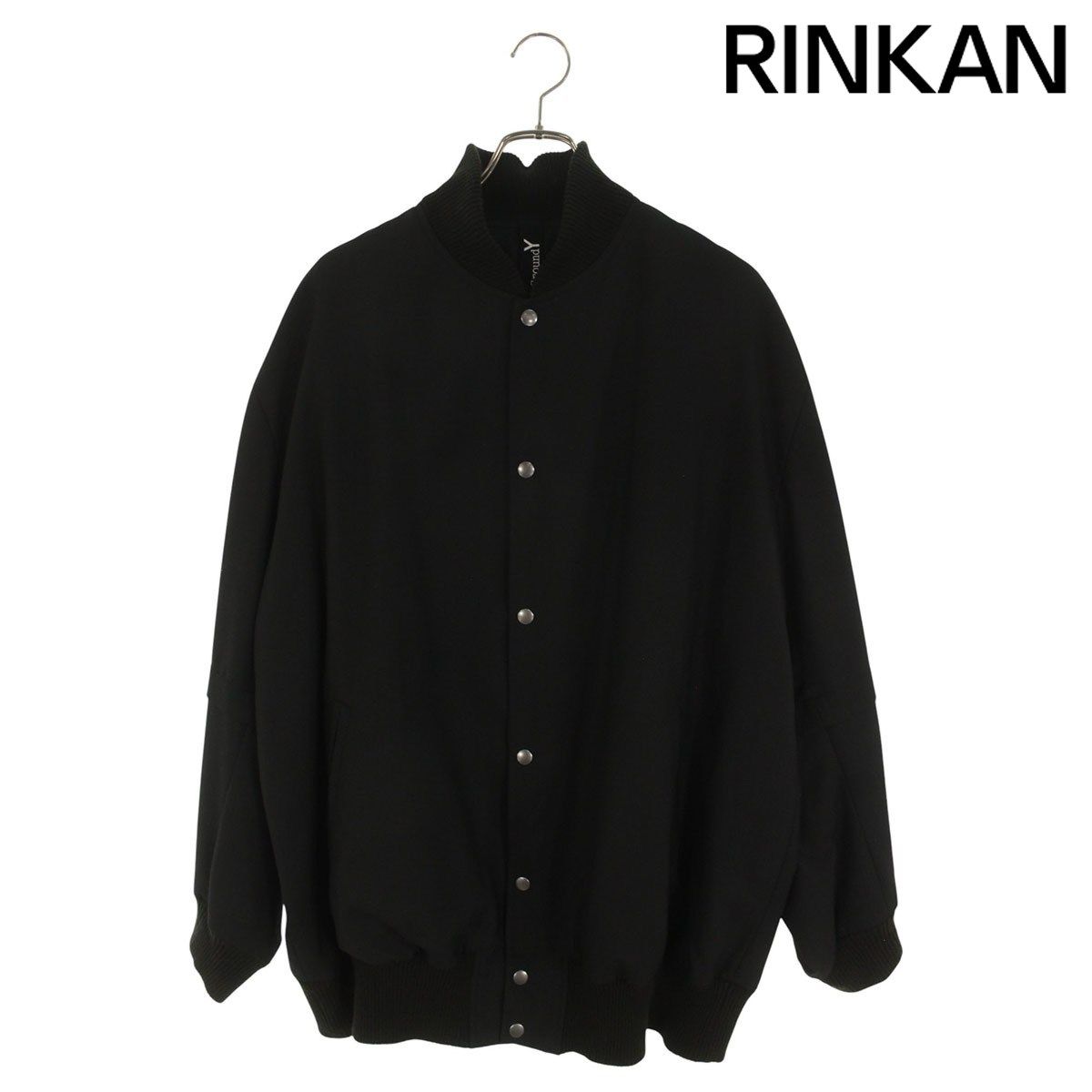 グランドワイ GE J 04 100 オーバーサイズウールボンバーブルゾン メンズ 3