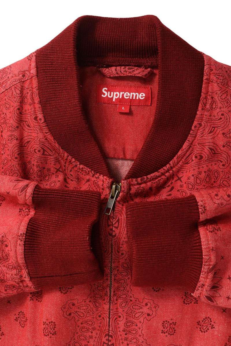 シュプリーム 13SS Denim Campus Jacket デニムキャンパスジャケット