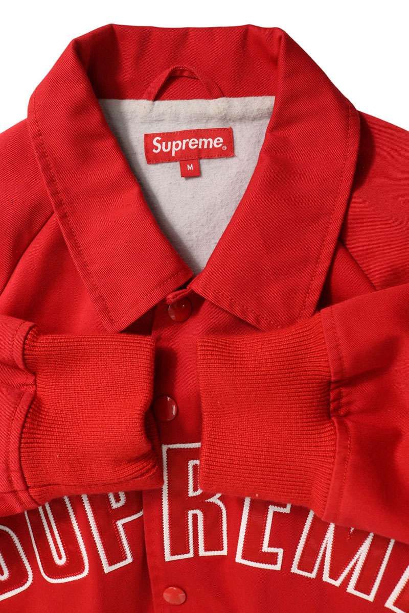 シュプリーム 15AW Twill Coaches Jacket アーチロゴツイルコーチ