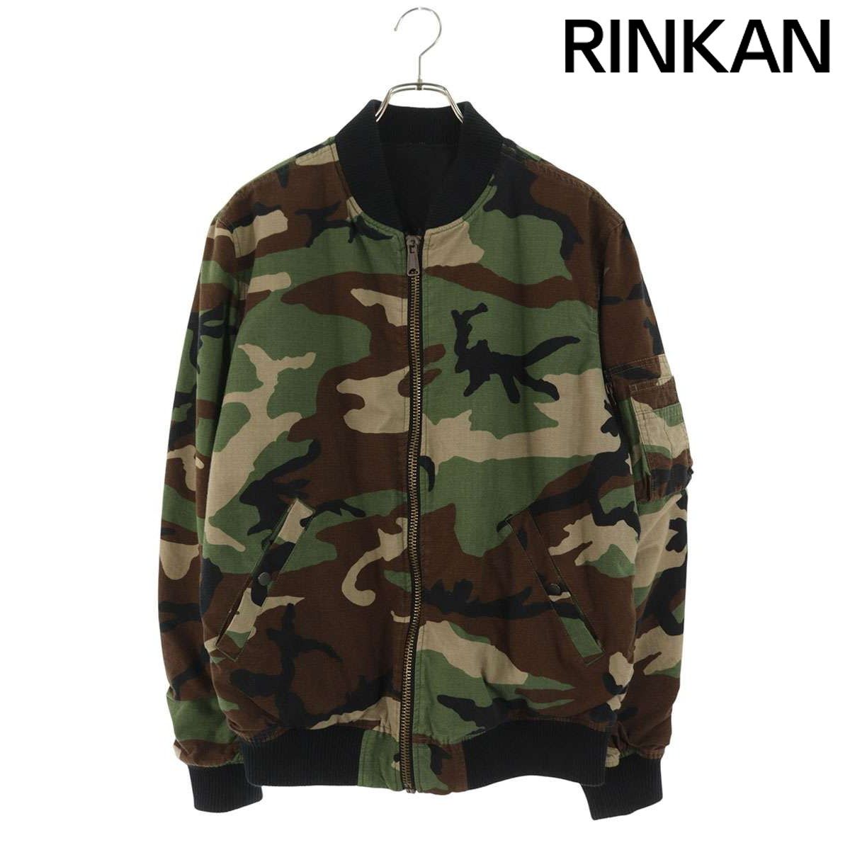 シュプリーム 15SS Reversible Cotton MA-1 Jacket リバーシブル