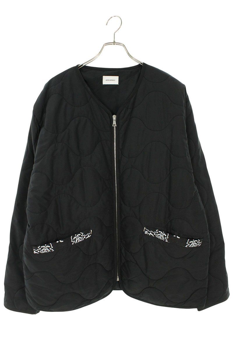 アスクユアセルフ キルティングパデッドブルゾン メンズ XL