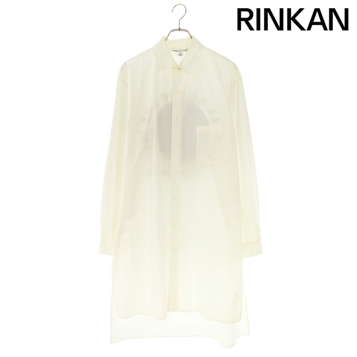 ワイスリー A2E001 バックロゴ雌雄プリントロング長袖シャツ メンズ S