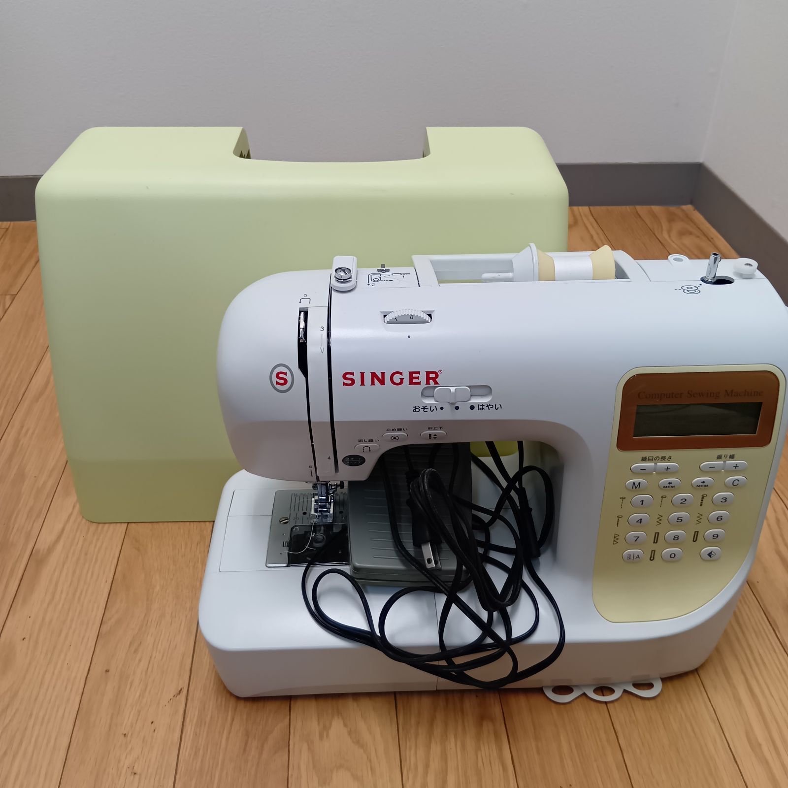 SINGER sn 777 DX コンピュータミシン 文字縫い