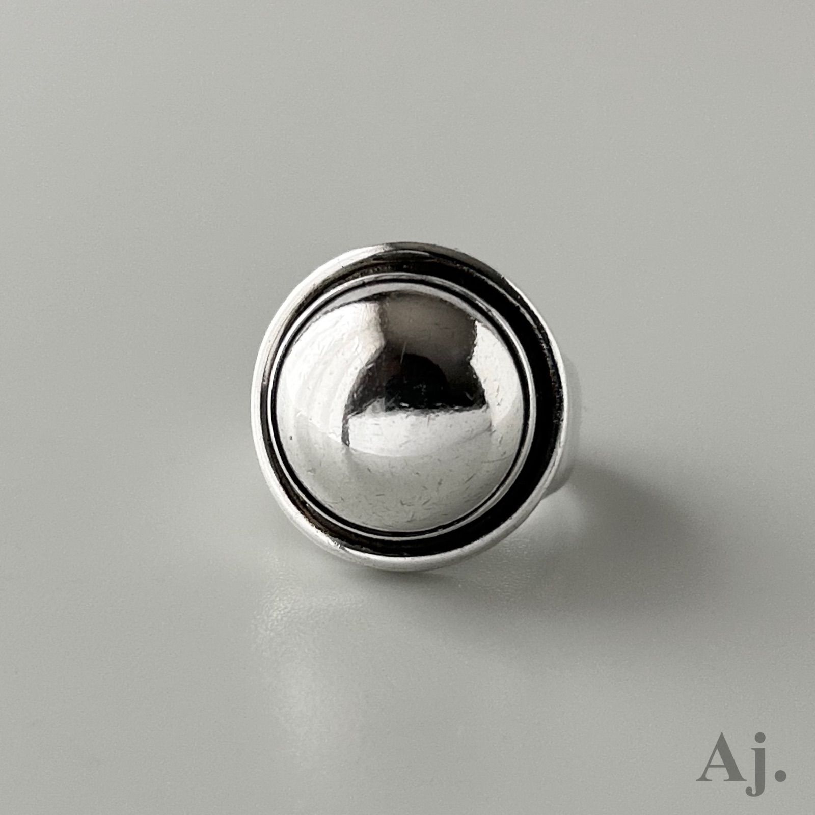 使用感大】 ジョージジェンセン リング 指輪 46F ヴィンテージ 925 約