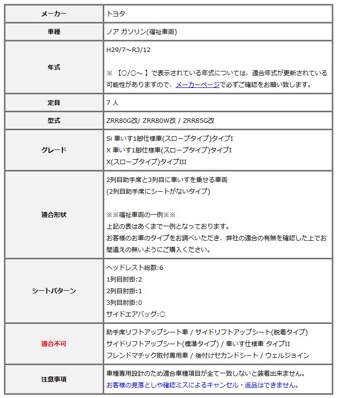 Clazzio クラッツィオ シートカバー Jr ジュニア ノア ガソリン(福祉