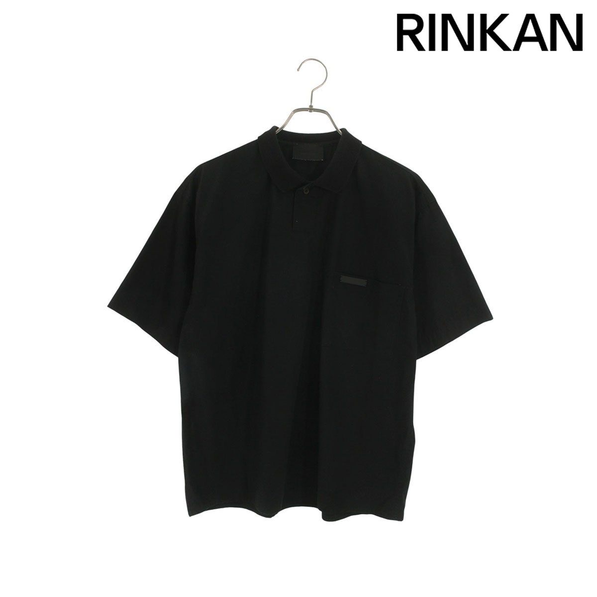 フィアオブゴッド SEVENTH FG 50-010 バックフェルトロゴポプリン半袖ポロシャツ メンズ XS