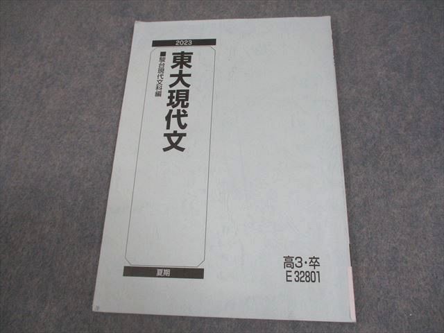 駿台 東京大学 東大現代文 テキスト 2023 夏期 006s0B - メルカリ