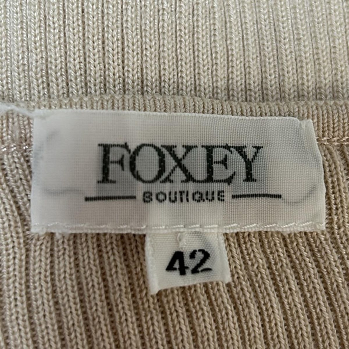 FOXEY(フォクシー) アンサンブル レディース - 11936 ピンクベージュ