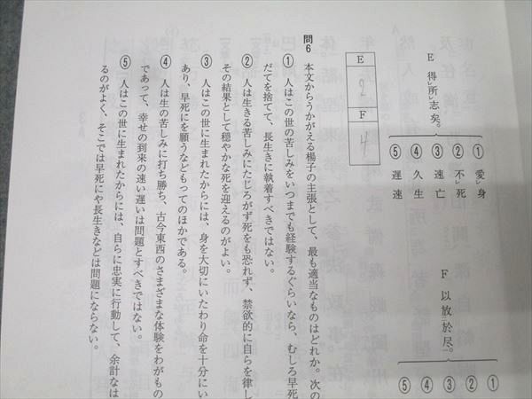 代々木ゼミナール 代ゼミ 国語 漢文無双 テキスト 2024 夏期 北澤紘一