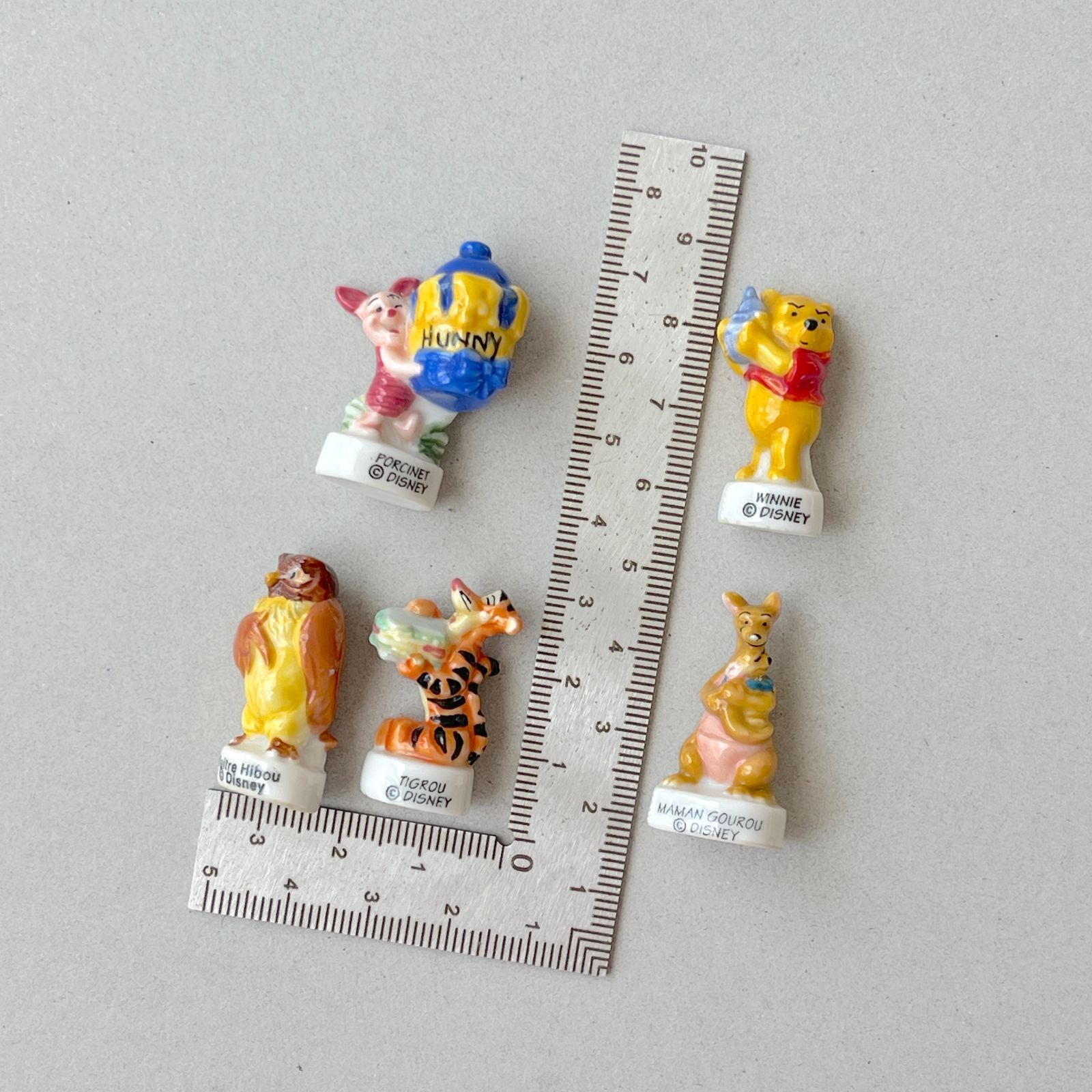 フェーヴ くまのプーさん 5個 フランス フェーブ ミニチュア陶器
