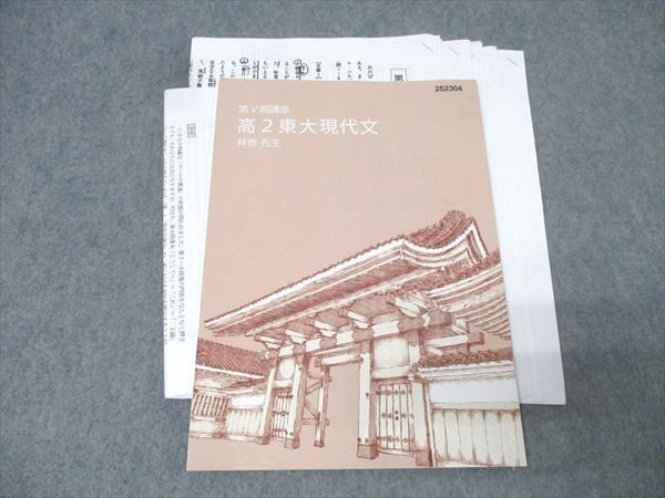 東進 東京大学 高2東大現代文 国語テキスト 2023 第V期 林修 008s0C