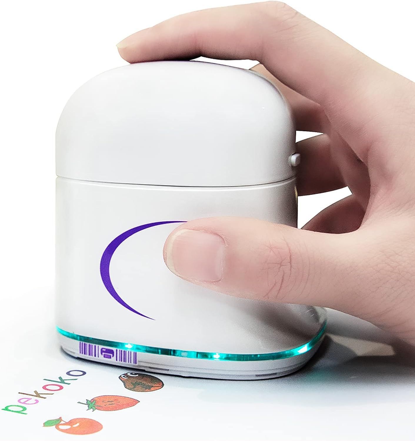 推薦 プリンター 小型 ポータブル モバイルプリンター ハンドヘルド ポケットー Tシャツー ミニー ロゴー 日付ー