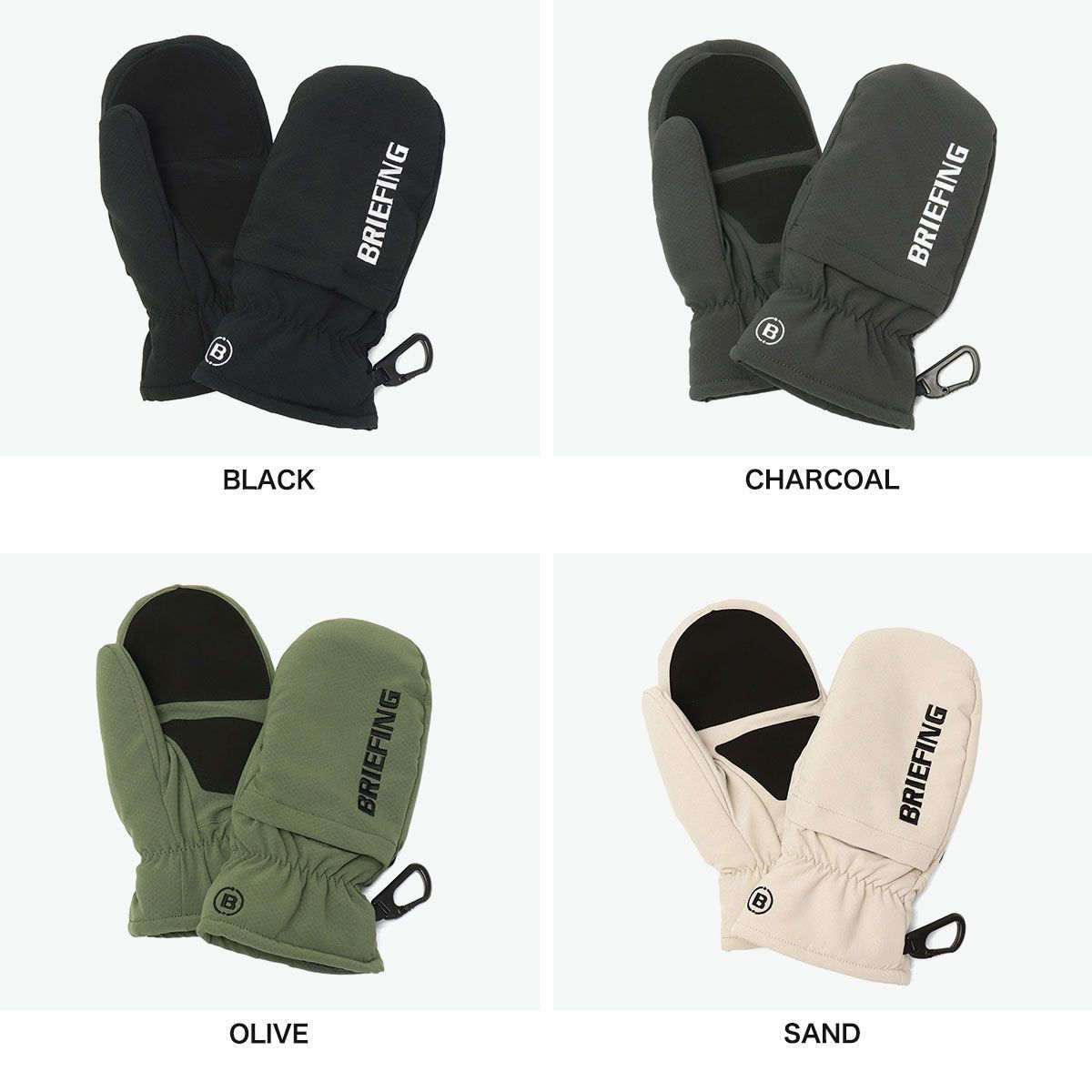 日本正規品】 ブリーフィング ゴルフ 手袋 ミトン メンズ レディース