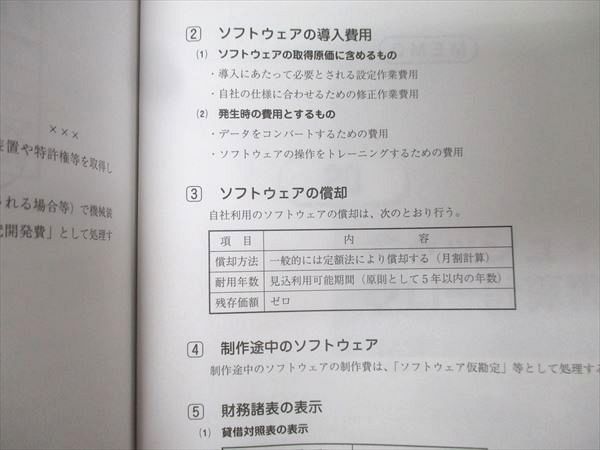資格の大原 税理士講座 要点チェックノート計算編 財務諸表論 2025年