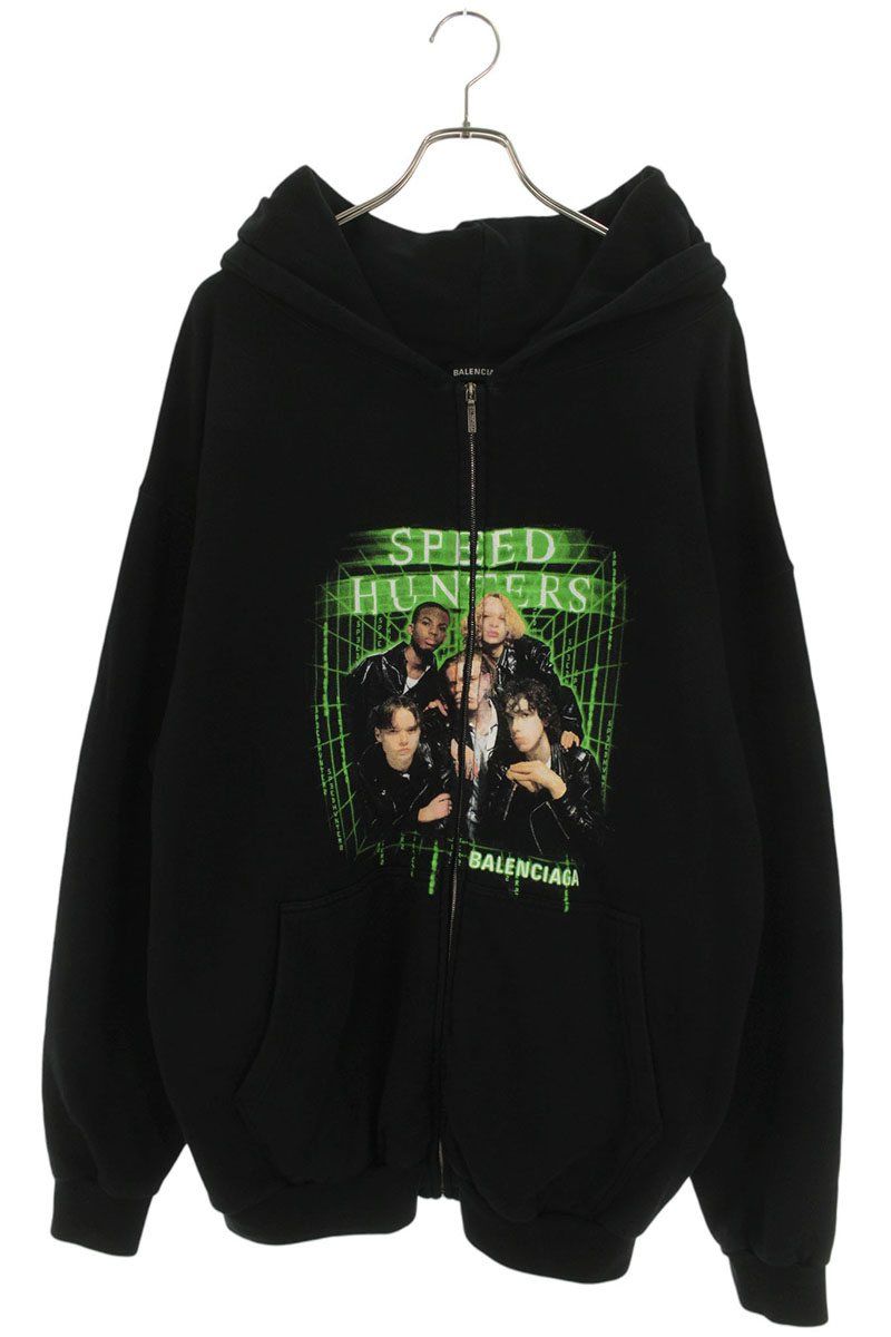 バレンシアガ 19SS 559100 TDV38 スピードハンターズジップアップ