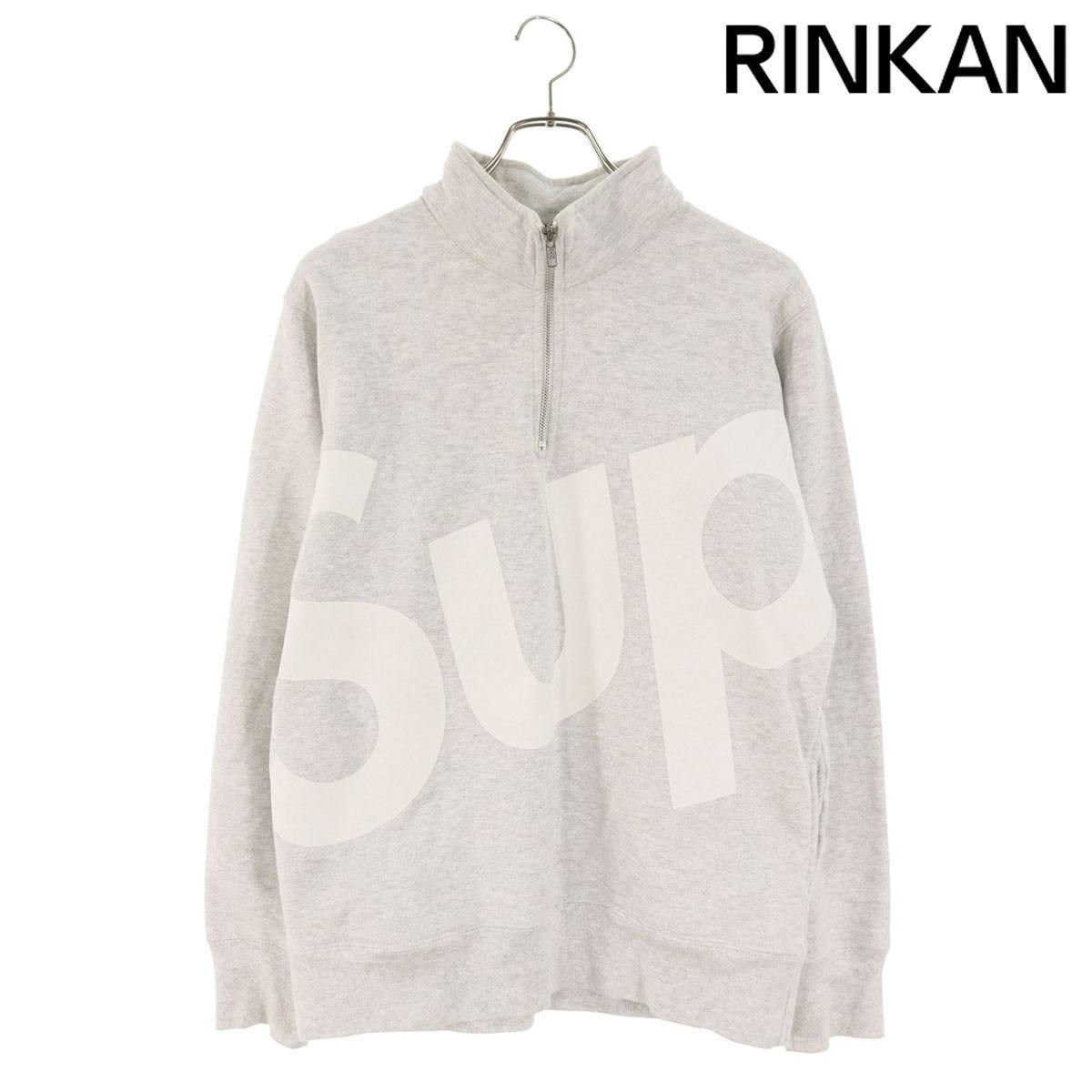 シュプリーム 15AW Big Logo Half Zip Sweatshirt ビッグロゴハーフ