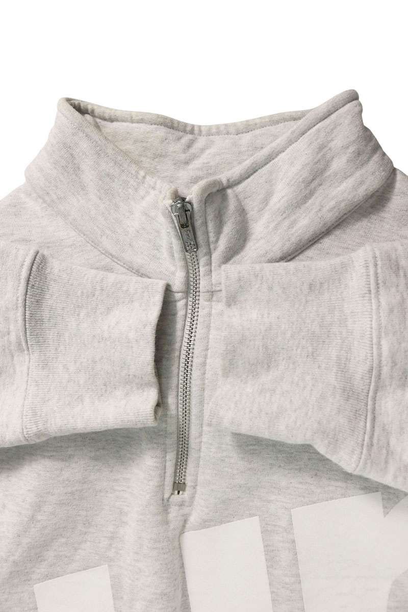 シュプリーム 15AW Big Logo Half Zip Sweatshirt ビッグロゴハーフ