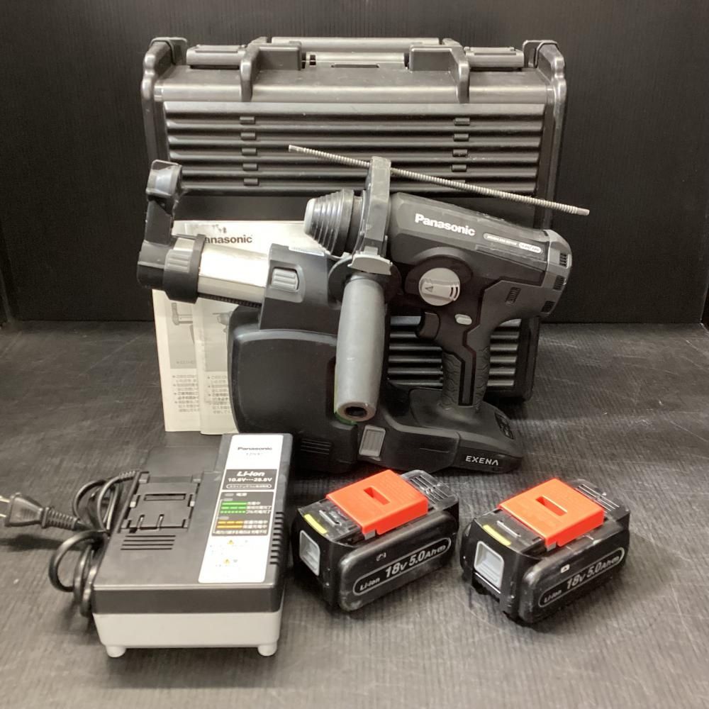 Panasonic パナソニック B 18 V充電ハンマドリル 集じんシステム付 203