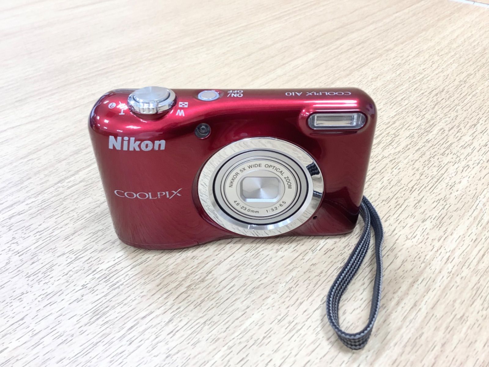 D1804Nikonニコン COOLPIX A10 赤 ジャンク - メルカリ