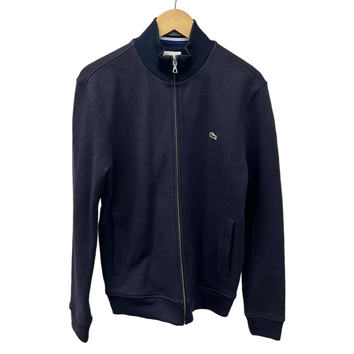 Lacoste ラコステ ブルゾン サイズ3 L メンズ - ネイビー 長袖 ジップアップ 春 秋