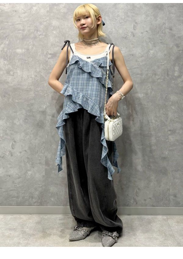 SALE20%OFF】【即納】 ファーファー FURFUR トップス 25秋冬 フリル