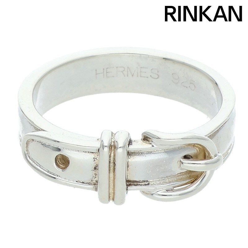 エルメス BOUCLE SELLIER RING シルバーリング メンズ 54 14号