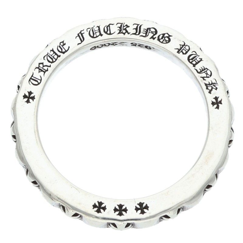 クロムハーツ TFP PNK PLS トゥルーファッキンパンク プラスパンク シルバーリング メンズ 20号