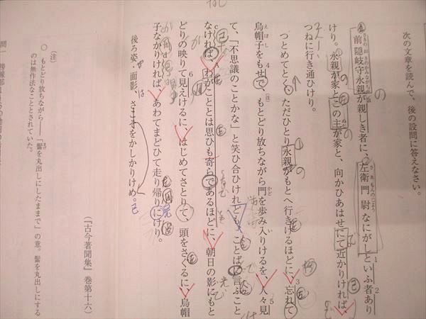 駿台 高2 標準国語・古文 テキスト通年セット 2023 計2冊 015m0B