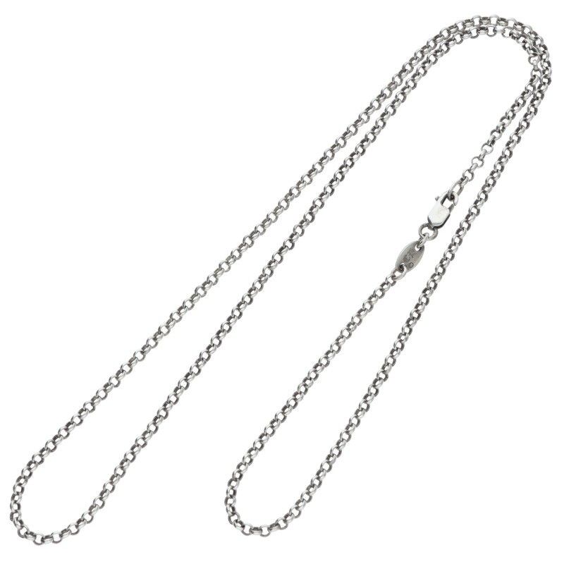 クロムハーツ NECKCHAIN R20/ロールチェーン20inch シルバーネックレス