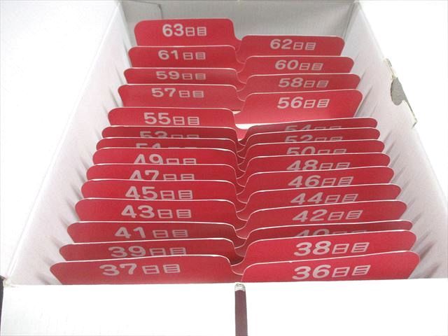 しちだ・教育研究所 七田式 ドッツセット 1日目～63日目 全て状態良い