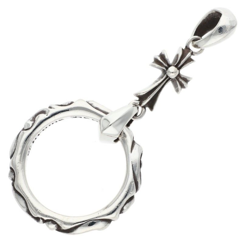 クロムハーツ EWLP SCRL アイウェアループ スクロールバンドネックレストップ メンズ