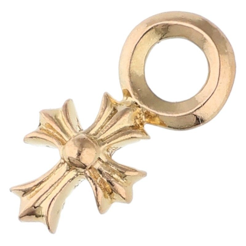 クロムハーツ 22 K STACK CH CROSS CHクロススタックチャーム ゴールドネックレストップ メンズ