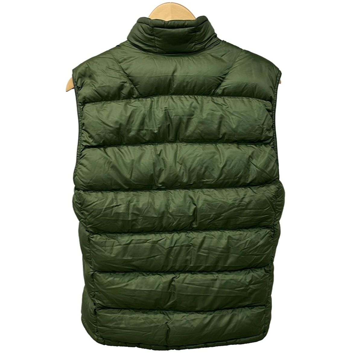 mont-bell ダウンベスト EX 800 オリーブグリーン mont-bell(モンベル) ダウンベスト サイズM メンズ - カーキ 収納袋