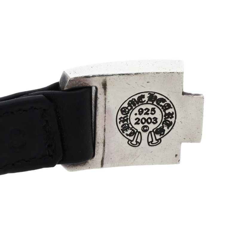 クロムハーツ HARNESS CLASP/ハーネスクラスプ レザーブレスレット