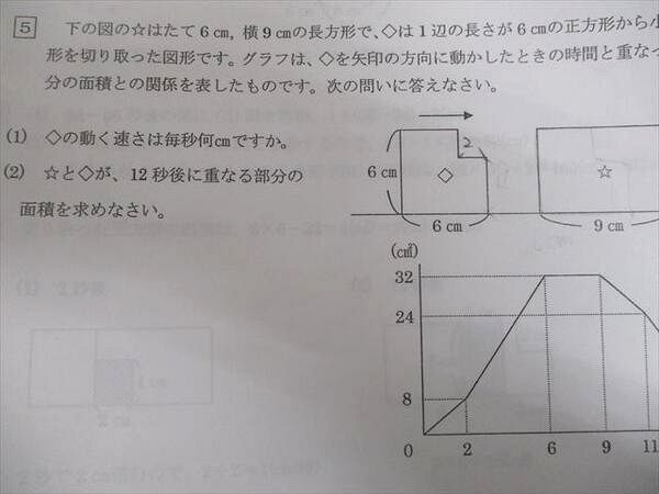本 浜学園 小5 最高レベル特訓算数 書き込みなし裁断済み